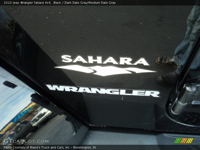 Black / Dark Slate Gray/Medium Slate Gray 2010 Jeep Wrangler Sahara 4x4