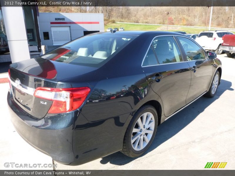 Cosmic Gray Mica / Ivory 2012 Toyota Camry XLE