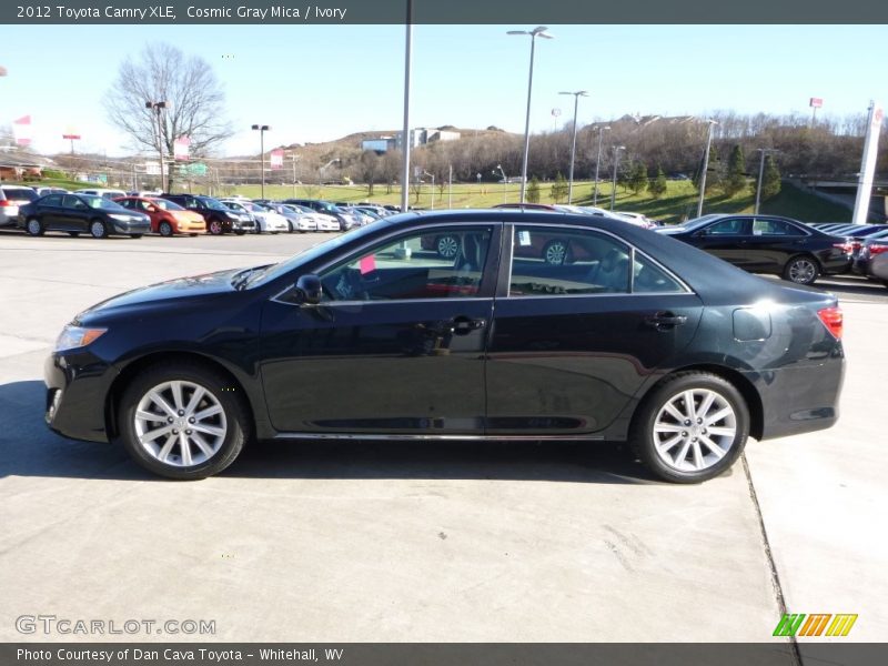 Cosmic Gray Mica / Ivory 2012 Toyota Camry XLE