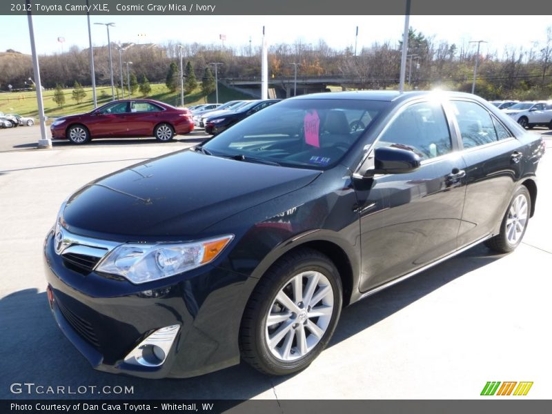 Cosmic Gray Mica / Ivory 2012 Toyota Camry XLE