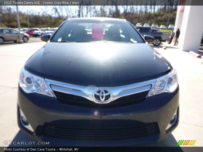Cosmic Gray Mica / Ivory 2012 Toyota Camry XLE