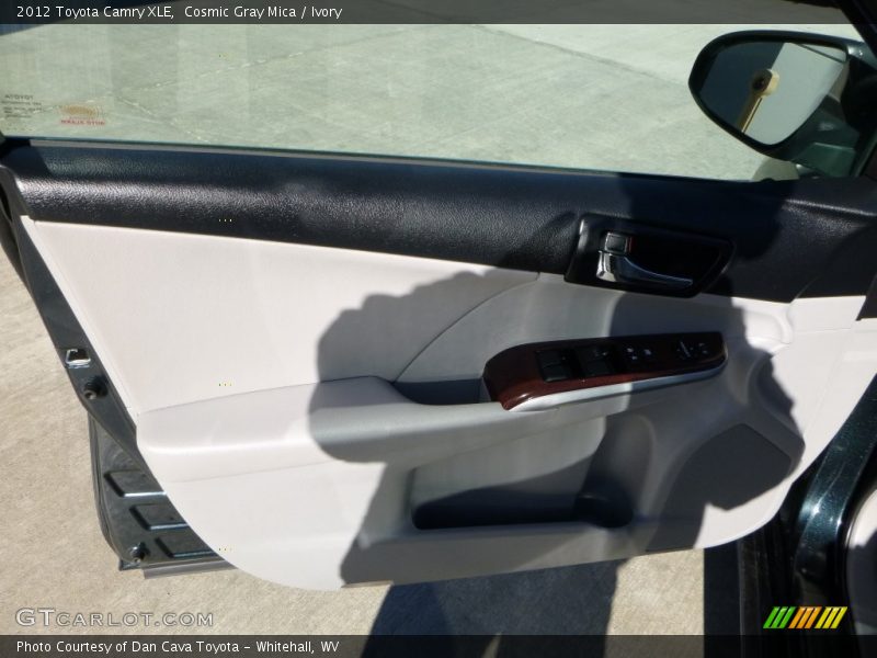 Cosmic Gray Mica / Ivory 2012 Toyota Camry XLE