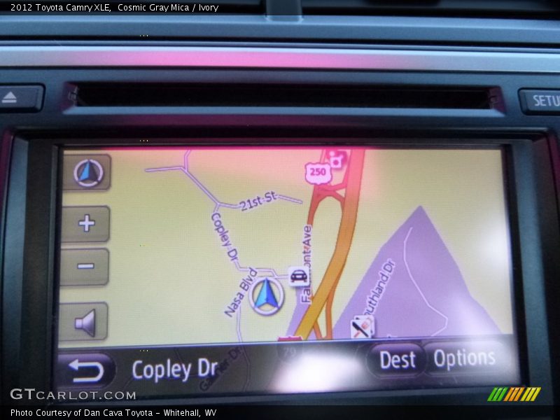 Cosmic Gray Mica / Ivory 2012 Toyota Camry XLE