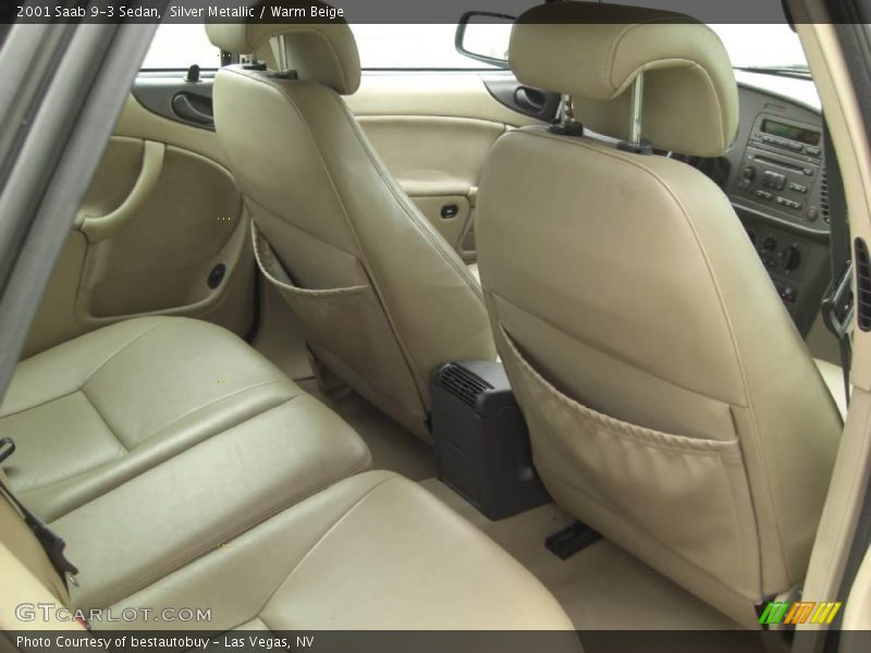 Silver Metallic / Warm Beige 2001 Saab 9-3 Sedan