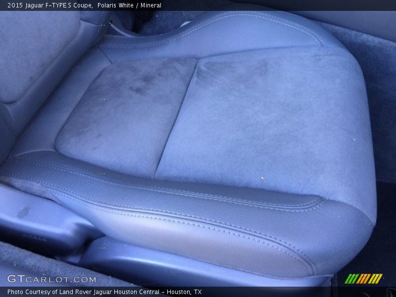Polaris White / Mineral 2015 Jaguar F-TYPE S Coupe