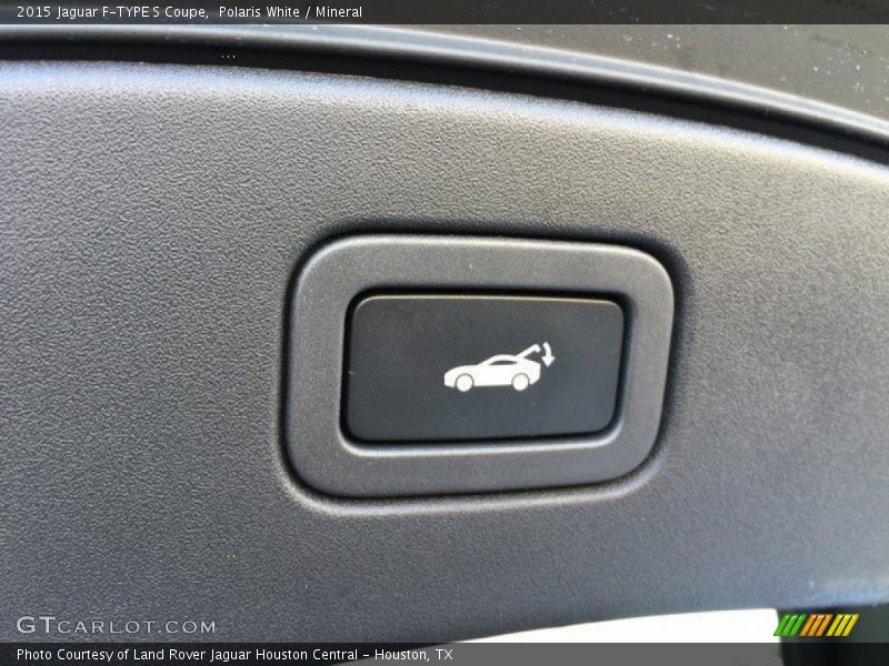 Polaris White / Mineral 2015 Jaguar F-TYPE S Coupe