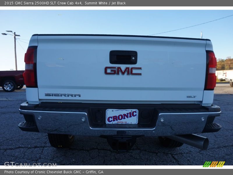 Summit White / Jet Black 2015 GMC Sierra 2500HD SLT Crew Cab 4x4