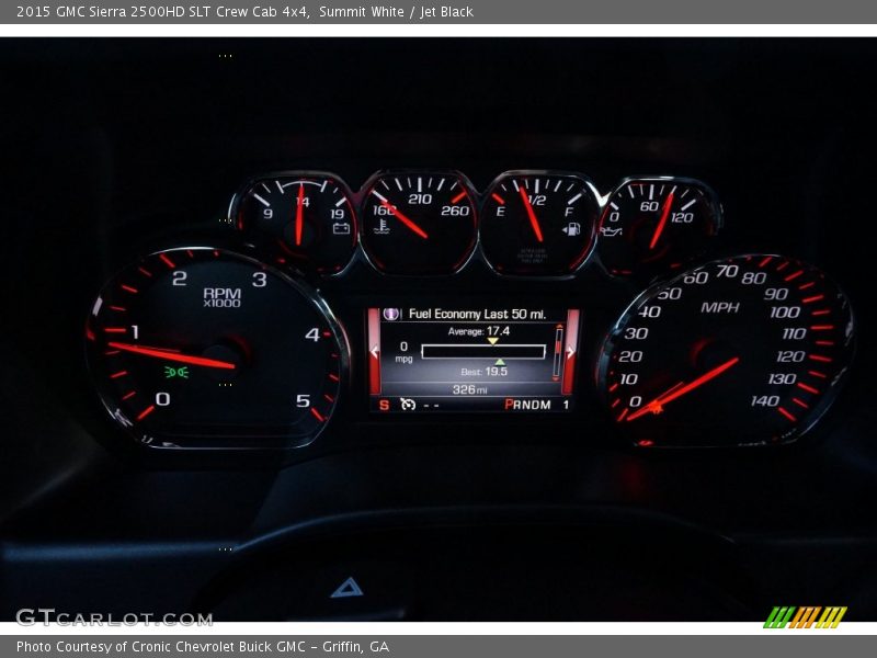 Summit White / Jet Black 2015 GMC Sierra 2500HD SLT Crew Cab 4x4