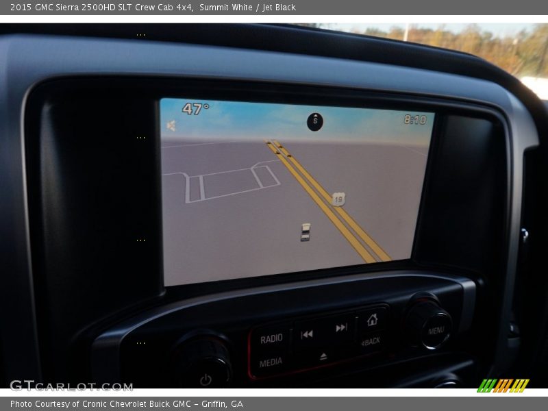 Summit White / Jet Black 2015 GMC Sierra 2500HD SLT Crew Cab 4x4