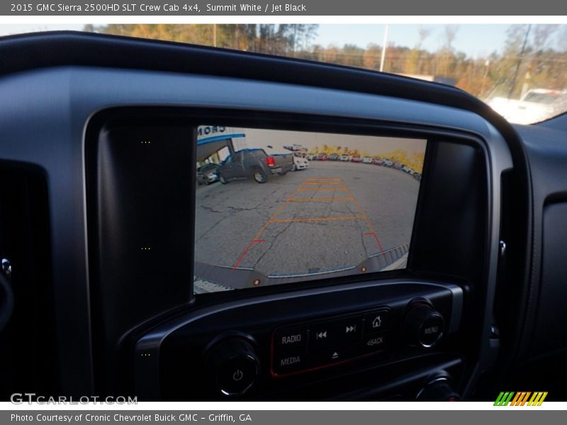 Summit White / Jet Black 2015 GMC Sierra 2500HD SLT Crew Cab 4x4
