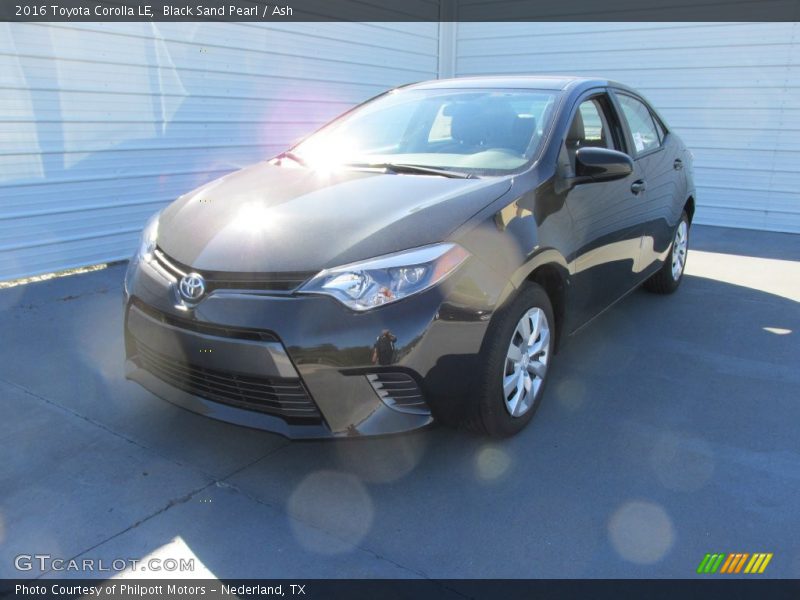 Black Sand Pearl / Ash 2016 Toyota Corolla LE