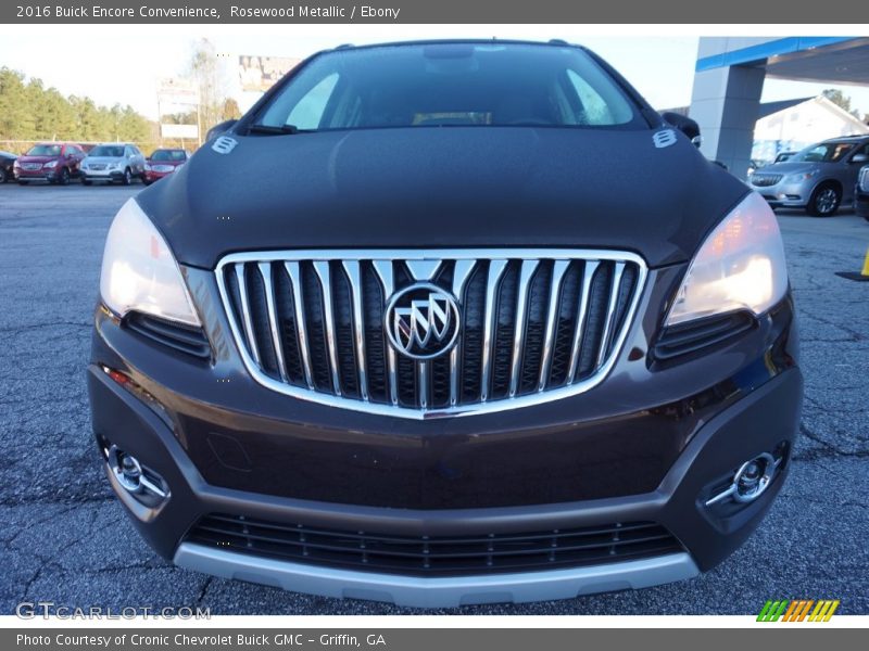 Rosewood Metallic / Ebony 2016 Buick Encore Convenience