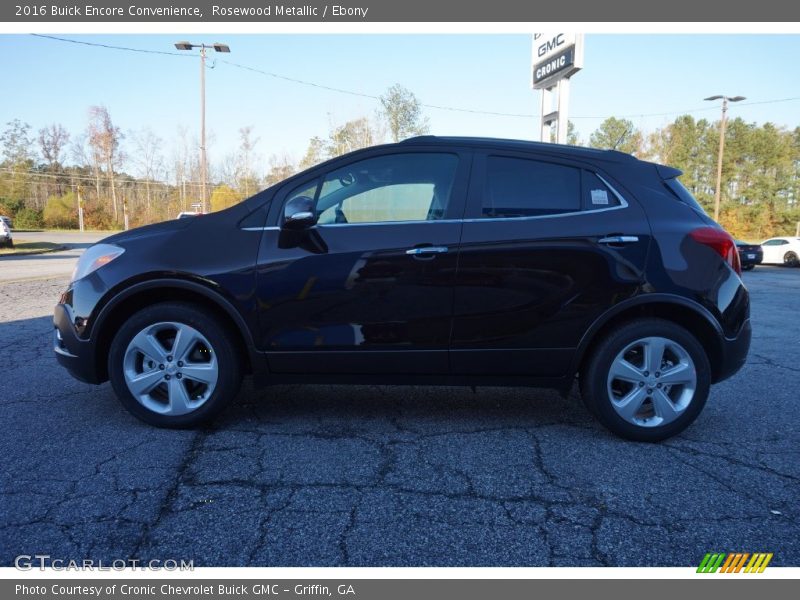 Rosewood Metallic / Ebony 2016 Buick Encore Convenience