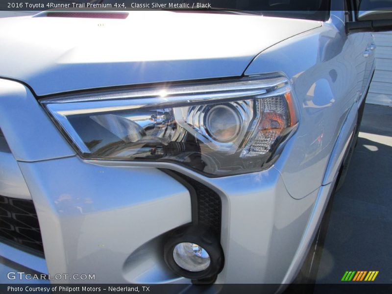 Classic Silver Metallic / Black 2016 Toyota 4Runner Trail Premium 4x4