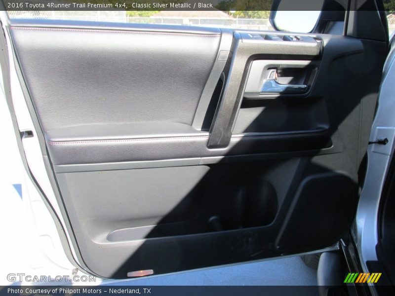 Classic Silver Metallic / Black 2016 Toyota 4Runner Trail Premium 4x4