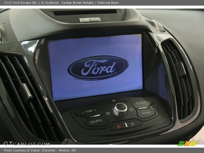 Kodiak Brown Metallic / Charcoal Black 2013 Ford Escape SEL 1.6L EcoBoost