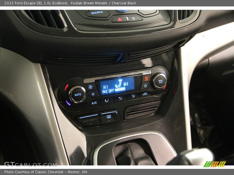 Kodiak Brown Metallic / Charcoal Black 2013 Ford Escape SEL 1.6L EcoBoost
