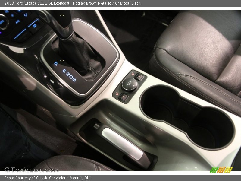 Kodiak Brown Metallic / Charcoal Black 2013 Ford Escape SEL 1.6L EcoBoost