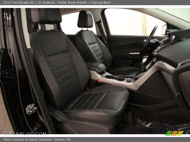 Kodiak Brown Metallic / Charcoal Black 2013 Ford Escape SEL 1.6L EcoBoost