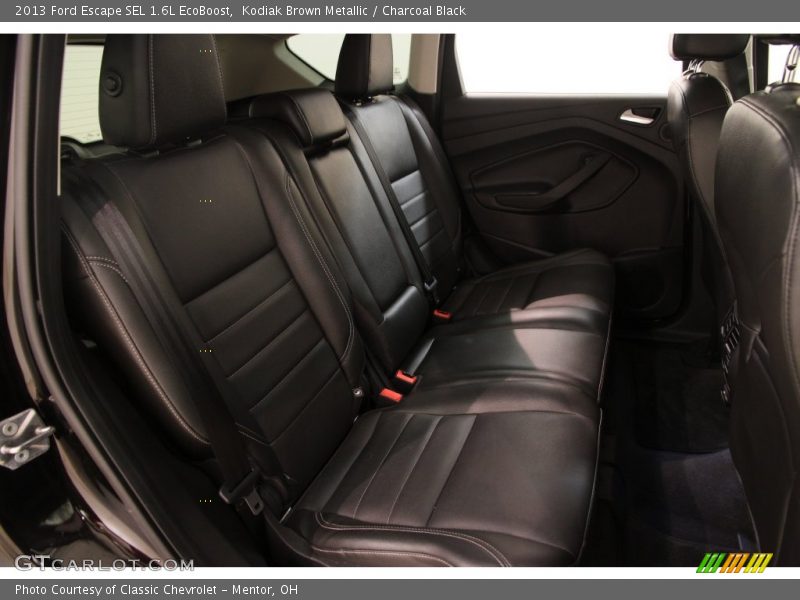 Kodiak Brown Metallic / Charcoal Black 2013 Ford Escape SEL 1.6L EcoBoost