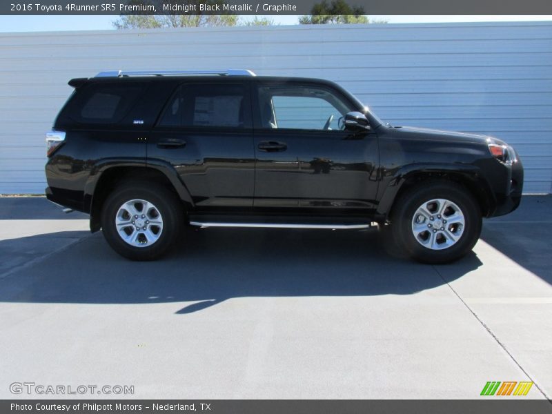 Midnight Black Metallic / Graphite 2016 Toyota 4Runner SR5 Premium