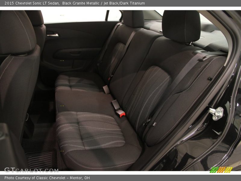 Black Granite Metallic / Jet Black/Dark Titanium 2015 Chevrolet Sonic LT Sedan
