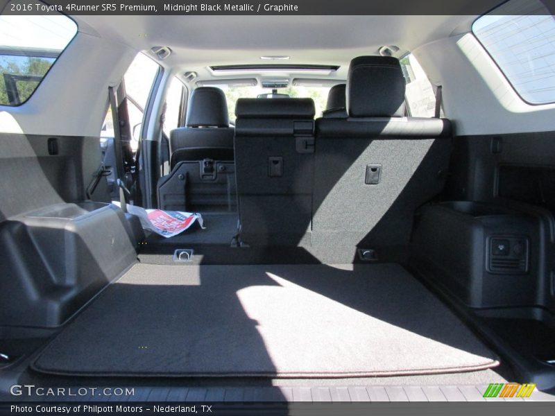 Midnight Black Metallic / Graphite 2016 Toyota 4Runner SR5 Premium