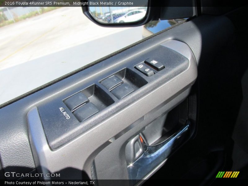 Midnight Black Metallic / Graphite 2016 Toyota 4Runner SR5 Premium