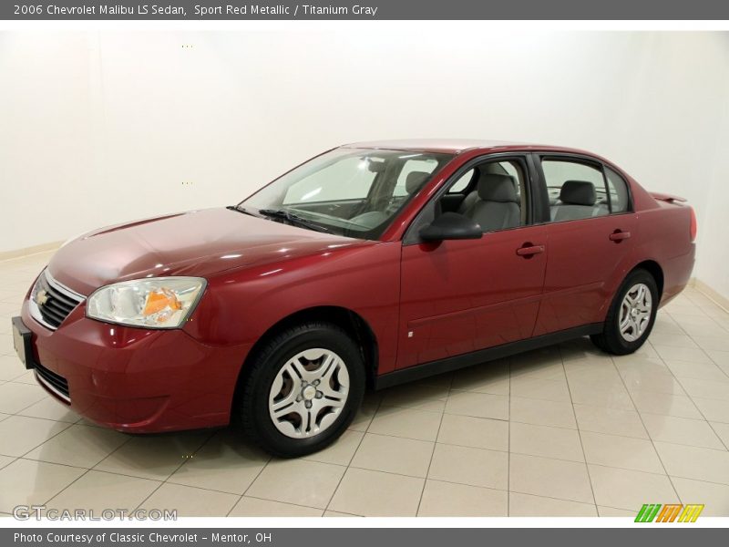Front 3/4 View of 2006 Malibu LS Sedan