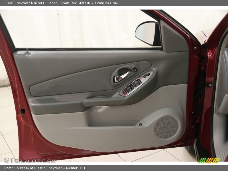 Sport Red Metallic / Titanium Gray 2006 Chevrolet Malibu LS Sedan
