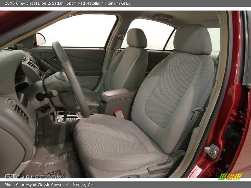 Sport Red Metallic / Titanium Gray 2006 Chevrolet Malibu LS Sedan