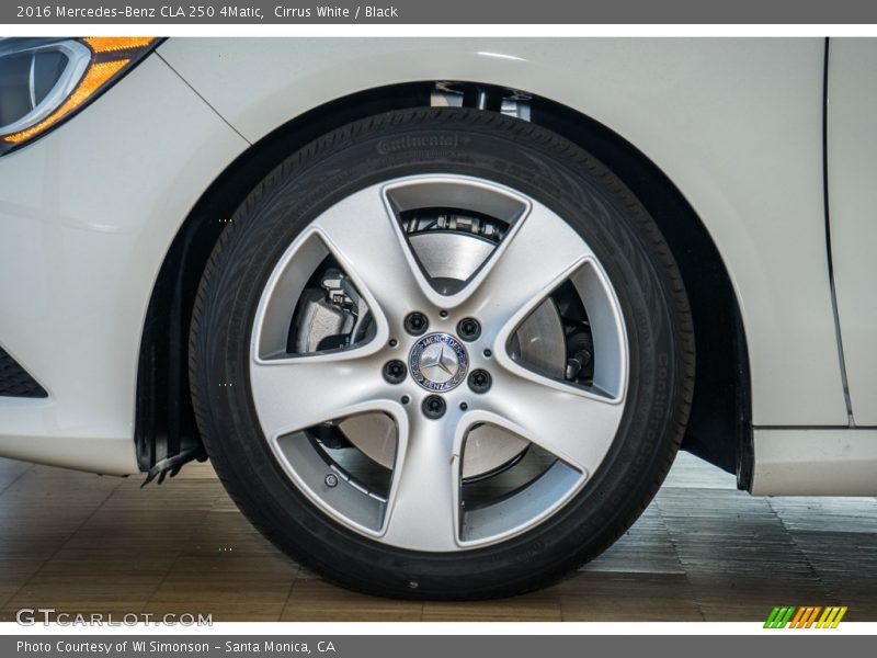 2016 CLA 250 4Matic Wheel