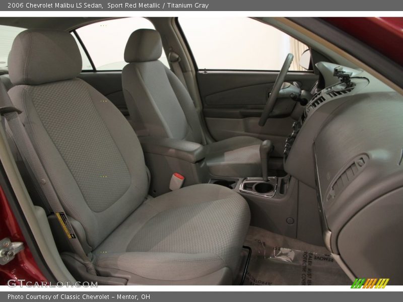 Sport Red Metallic / Titanium Gray 2006 Chevrolet Malibu LS Sedan