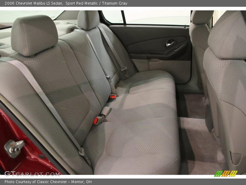Sport Red Metallic / Titanium Gray 2006 Chevrolet Malibu LS Sedan
