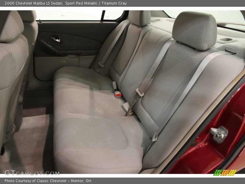 Sport Red Metallic / Titanium Gray 2006 Chevrolet Malibu LS Sedan