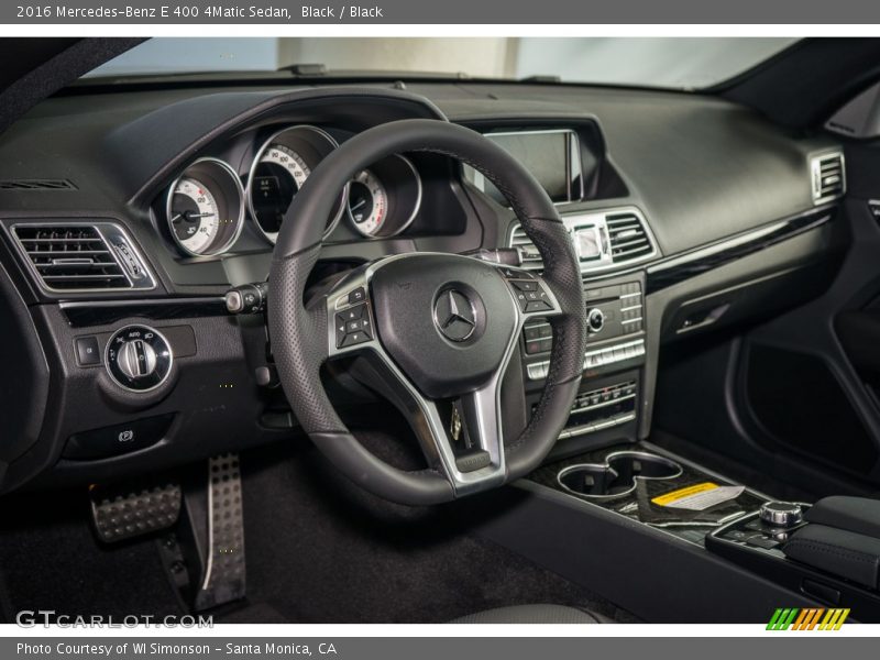 Black / Black 2016 Mercedes-Benz E 400 4Matic Sedan