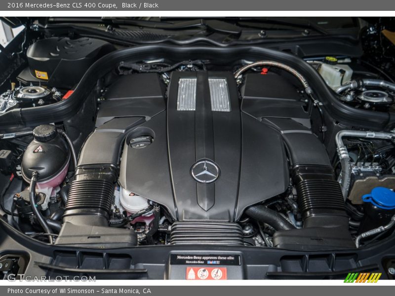 Black / Black 2016 Mercedes-Benz CLS 400 Coupe