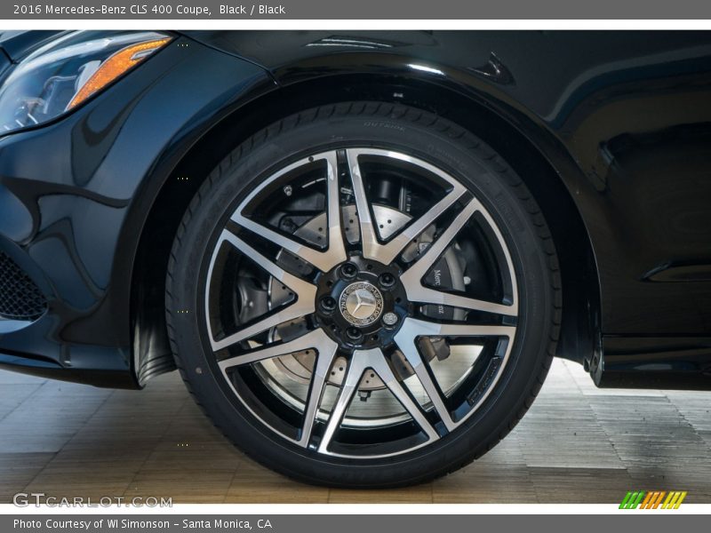 Black / Black 2016 Mercedes-Benz CLS 400 Coupe