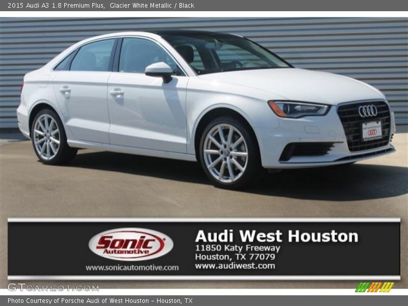 Glacier White Metallic / Black 2015 Audi A3 1.8 Premium Plus