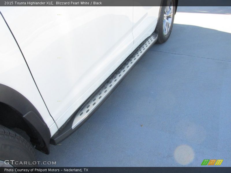 Blizzard Pearl White / Black 2015 Toyota Highlander XLE