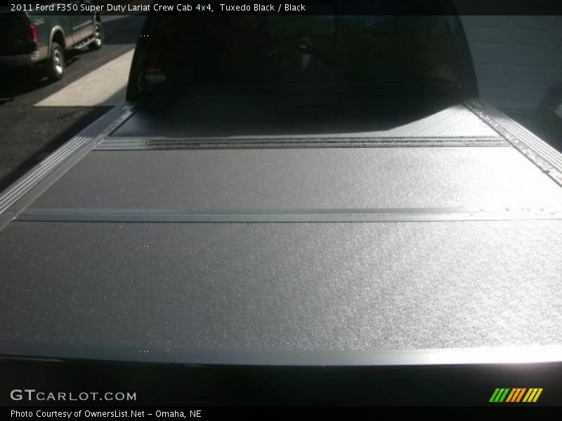Tuxedo Black / Black 2011 Ford F350 Super Duty Lariat Crew Cab 4x4