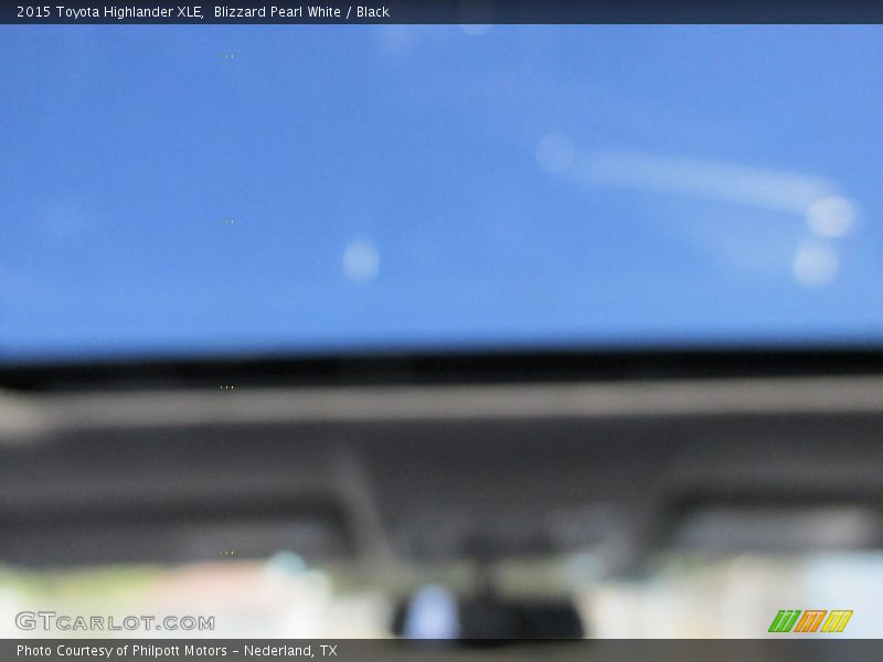 Blizzard Pearl White / Black 2015 Toyota Highlander XLE