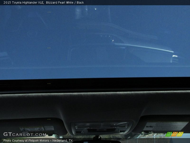 Blizzard Pearl White / Black 2015 Toyota Highlander XLE