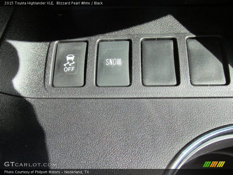 Blizzard Pearl White / Black 2015 Toyota Highlander XLE