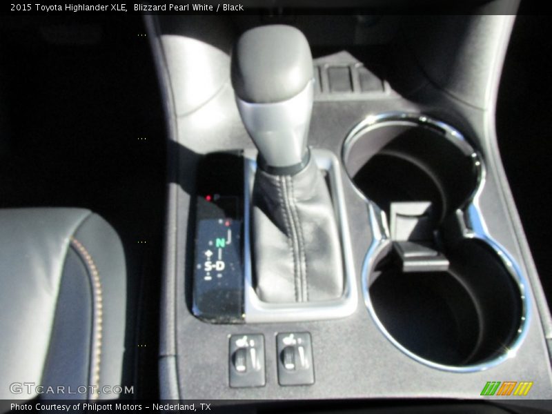 Blizzard Pearl White / Black 2015 Toyota Highlander XLE