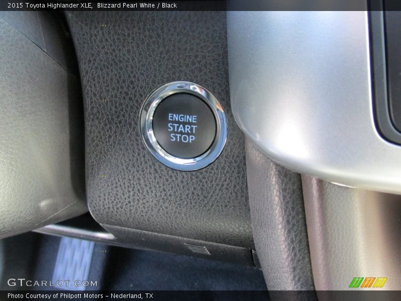 Blizzard Pearl White / Black 2015 Toyota Highlander XLE