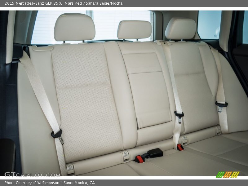 Mars Red / Sahara Beige/Mocha 2015 Mercedes-Benz GLK 350