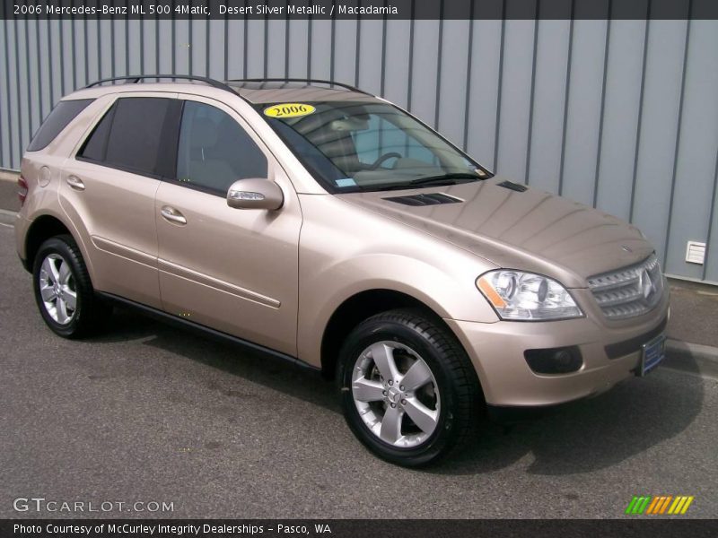 Desert Silver Metallic / Macadamia 2006 Mercedes-Benz ML 500 4Matic