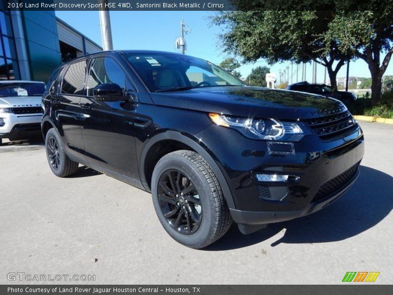 Santorini Black Metallic / Cirrus 2016 Land Rover Discovery Sport HSE 4WD