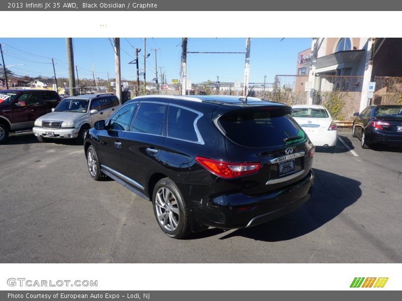 Black Obsidian / Graphite 2013 Infiniti JX 35 AWD